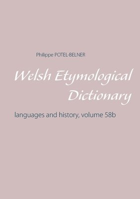 bokomslag Welsh Etymological Dictionary