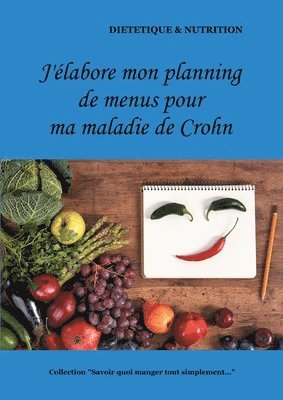 bokomslag J'labore mon planning de menus pour ma maladie de Crohn