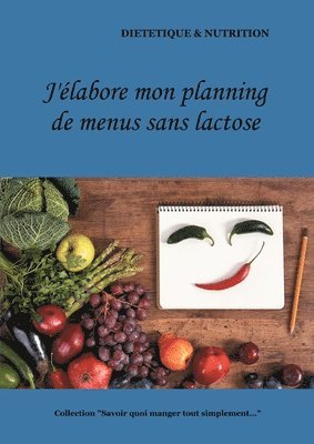 bokomslag J'labore mon planning de menus sans lactose