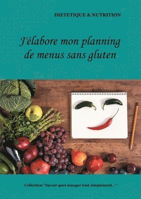 bokomslag J'élabore mon planning de menus sans gluten