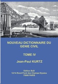 bokomslag Nouveau Dictionnaire du Gnie Civil
