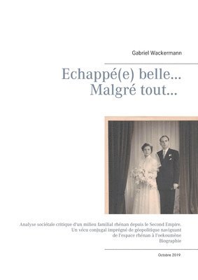 bokomslag Echappée belle... Malgré tout...