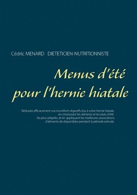 bokomslag Menus d'été pour l'hernie hiatale