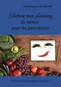 bokomslag Mon planning de menus pour ma pancratite