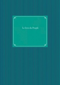 bokomslag livre du Peuple