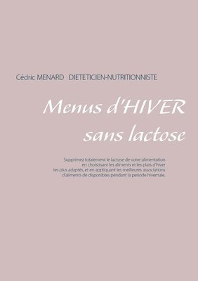 Cédric Menard - Menus d'hiver sans lactose, Häftad