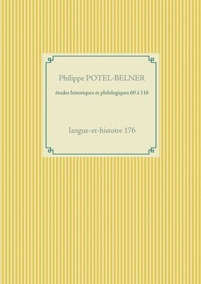 études historiques et philologiques 60 à 116