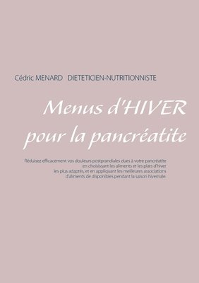 bokomslag Menus d'hiver pour la pancratite