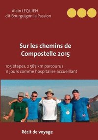 bokomslag Sur les Chemins de Compostelle 2015
