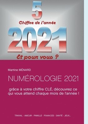 Martine Ménard - Numérologie 2021, Häftad