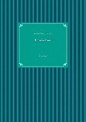 bokomslag TroubadourII