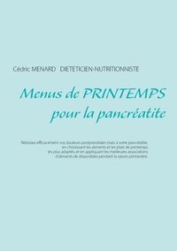 bokomslag Menus de printemps pour la pancratite