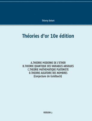 bokomslag Théories d'or 10e édition