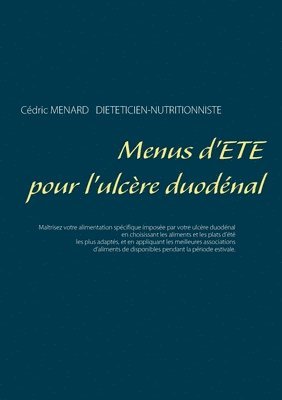 bokomslag Menus d't pour l'ulcre duodnal