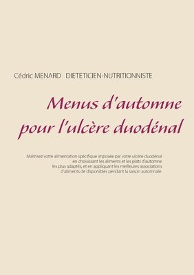 bokomslag Menus d'automne pour l'ulcere duodenal