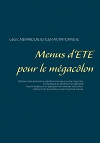 bokomslag Menus d'été pour le mégacôlon