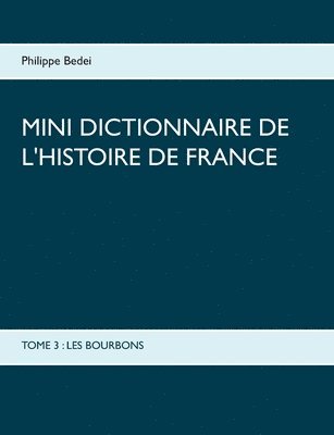 bokomslag Mini dictionnaire de l'Histoire de France