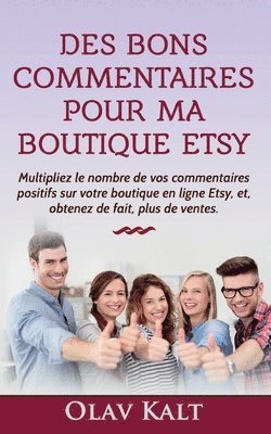 bokomslag Des bons commentaires pour ma boutique Etsy