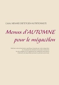 bokomslag Menus d'automne pour le megacolon