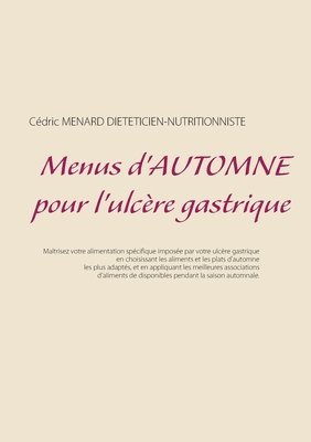bokomslag Menus d'automne pour l'ulcère gastrique