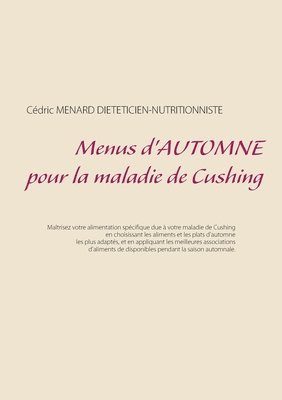 bokomslag Menus d'automne pour la maladie de Cushing