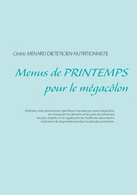 bokomslag Menus de printemps pour le megacolon