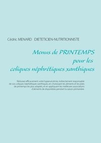 bokomslag Menus de printemps pour les coliques nephretiques xanthiques