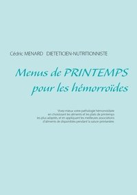 bokomslag Menus de printemps pour les hémorroïdes