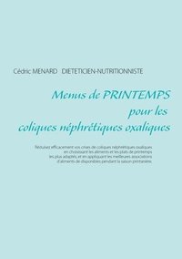 bokomslag Menus de printemps pour les coliques néphrétiques oxaliques