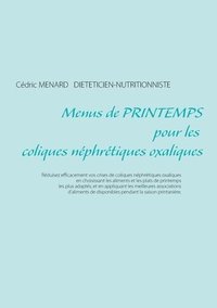 bokomslag Menus de printemps pour les coliques nephretiques oxaliques