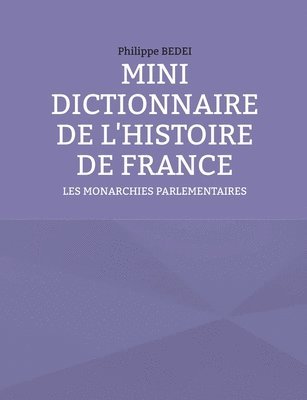 bokomslag Mini Dictionnaire de l'Histoire de France