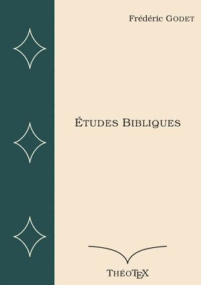 bokomslag Études Bibliques