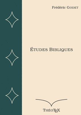 bokomslag Etudes Bibliques