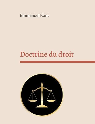 bokomslag Doctrine du droit