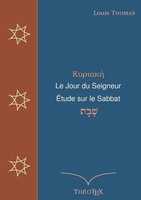 bokomslag Jour du Seigneur, étude sur le sabbat