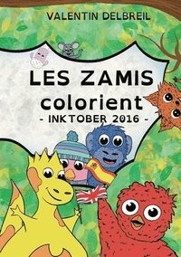 bokomslag Les Zamis colorient, InkTober 2016