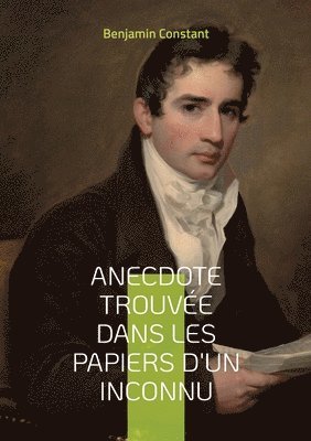 bokomslag Anecdote trouvée dans les papiers d'un inconnu