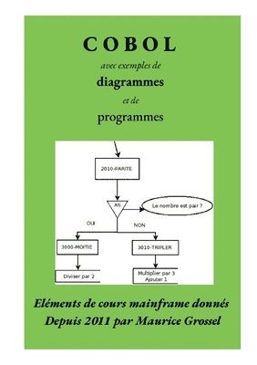 Maurice Grossel - Cobol, avec exemples de diagrammes et de programmes, Häftad