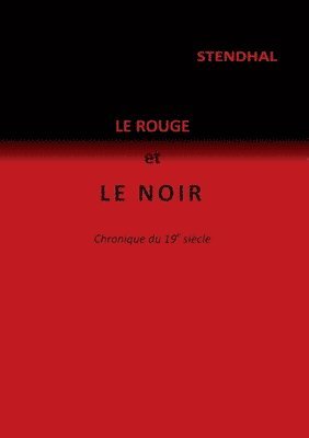 bokomslag Le rouge et le noir