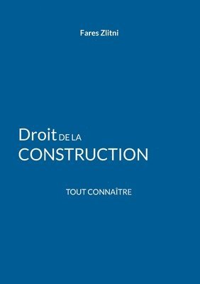 bokomslag Droit de la construction