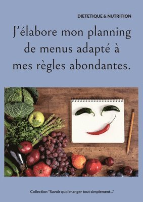 J'labore mon planning de menus adapt  mes rgles abondantes. 1