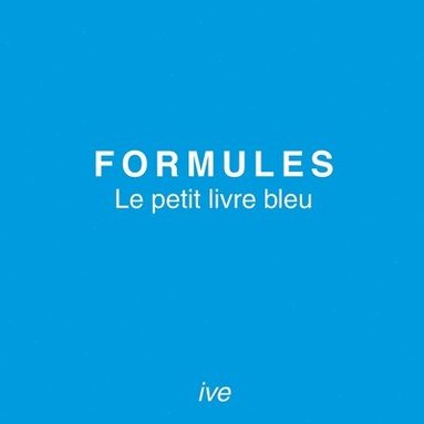 bokomslag Formules