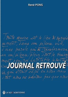 bokomslag Journal retrouvé