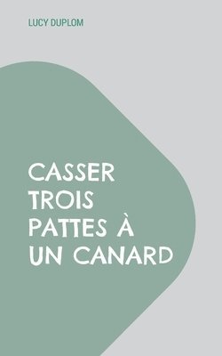 bokomslag Casser trois pattes  un canard