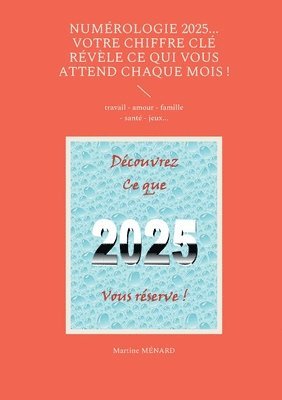 bokomslag Numérologie 2025... Votre chiffre CLÉ révèle ce qui vous attend chaque mois !