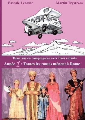 bokomslag Deux ans en camping-car avec trois enfants