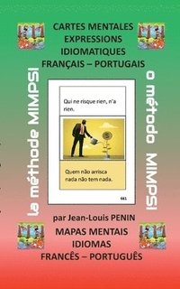 bokomslag Cartes mentales expressions idiomatiques français portugais: mapas mentais idiomas francês portugês