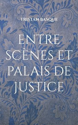 bokomslag entre scènes et palais de justice