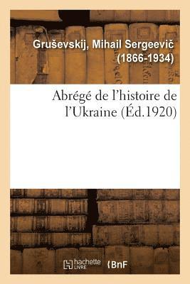 bokomslag Abrege de l'Histoire de l'Ukraine