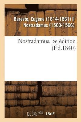 bokomslag Nostradamus. 3e Édition